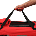 Mool Lightweight Fabric Pet Carrier Crate With Fleece Mat And Food Bag