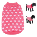 Silvercell Pets Puppy Dogs Clothes Jacket Little Heart Knit Sweater Coat